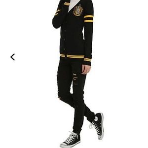 HARRY POTTER HUFFLEPUFF GIRLS CARDIGAN